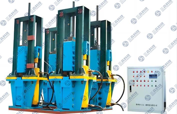 SLT-B type tankway rope online automatic detection and adjustment device